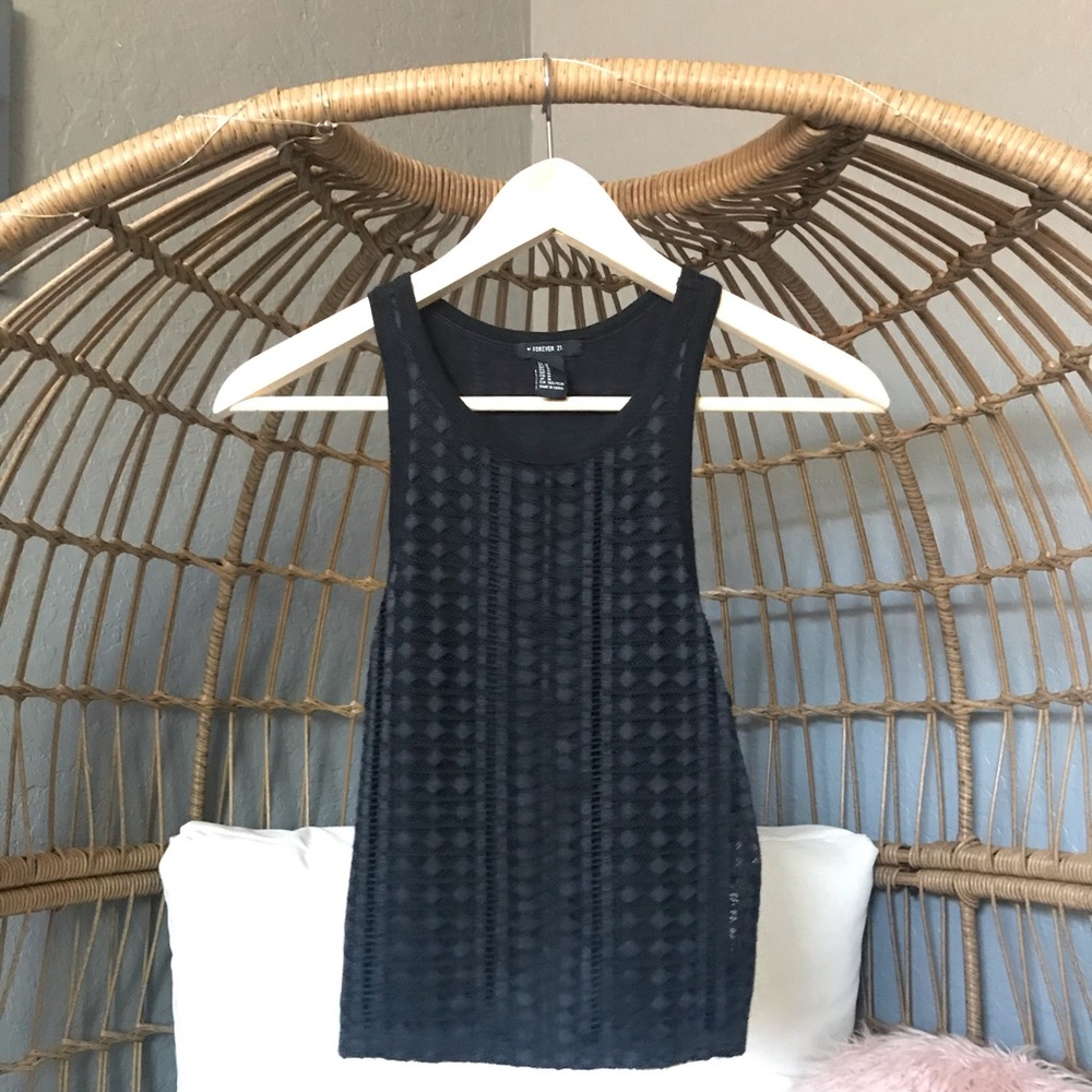 Forever 21 Stretchy Crop Top